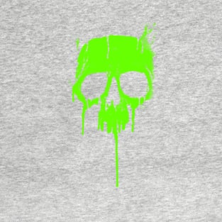 Classic Metal Graffiti Skull - Dripping Paint Graffiti print T-Shirt